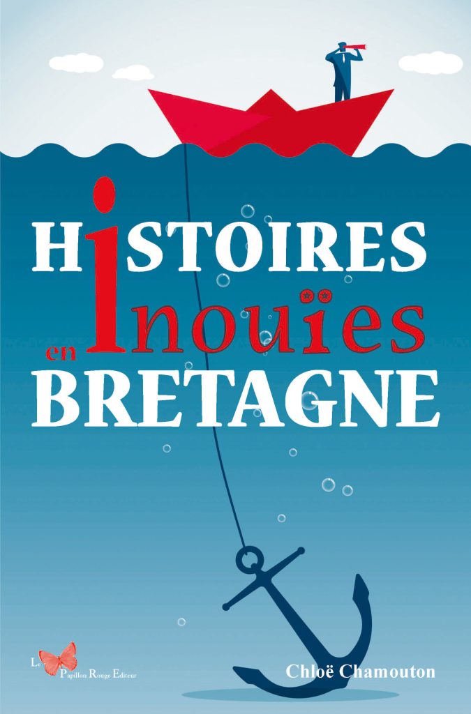 couverture livre mer bateau moderne rouge bleu